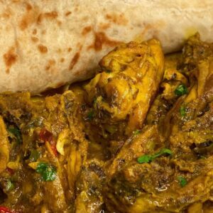 Roti with Large Curry Chicken