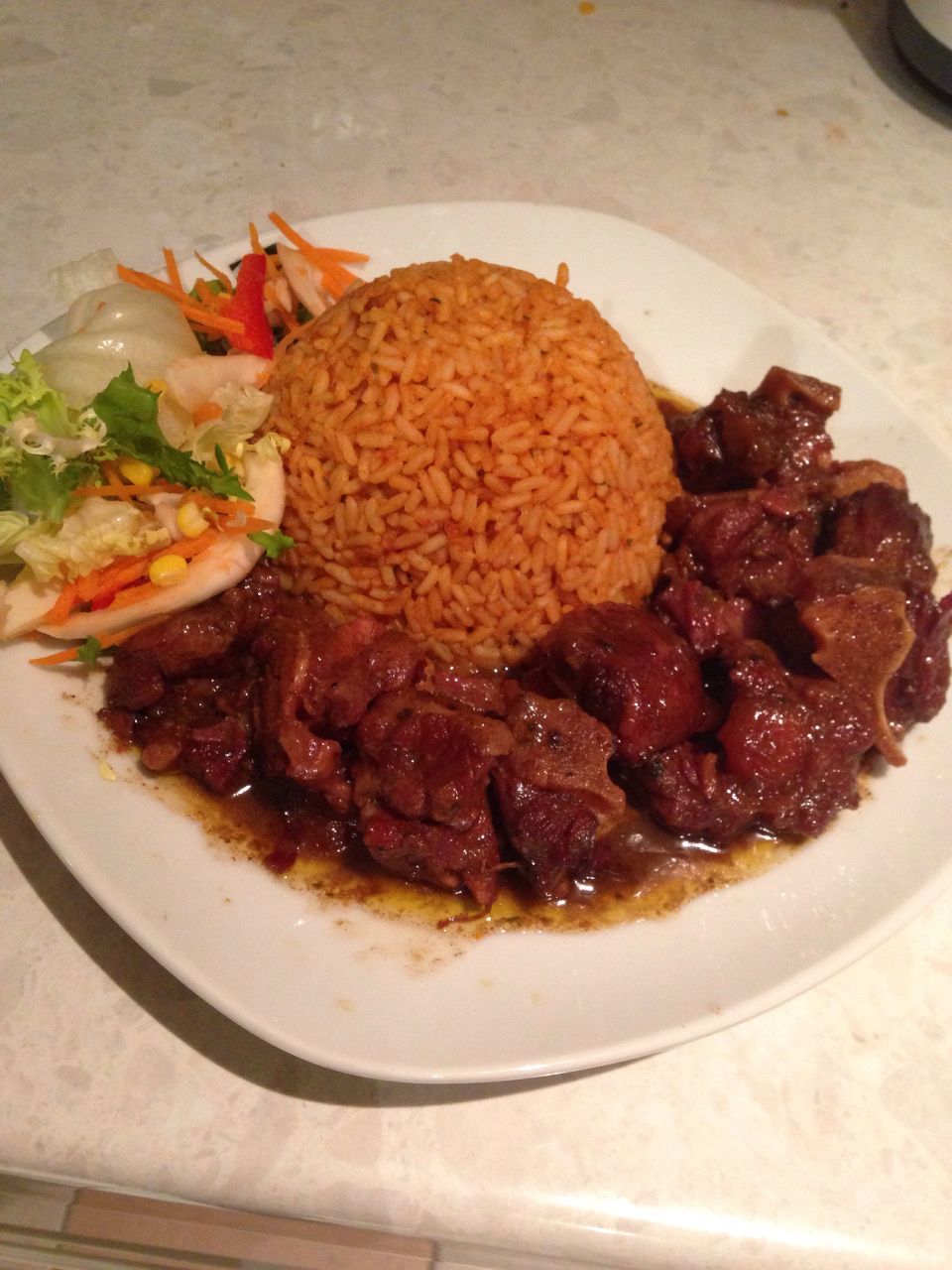 Jollof Rice & Oxtail